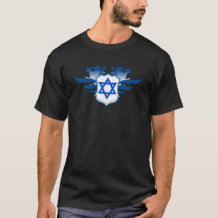 Ich stehe mit Israel (dunkel) T-Shirt