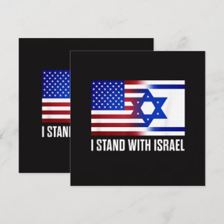 Ich stehe mit Israel patriotisch