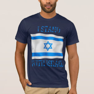 Ich stehe mit Israel T-Shirt