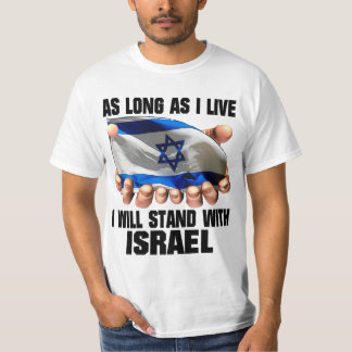 Ich stehe mit Israel T-Shirt