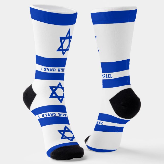 Ich stehe mit israelischen Crews-Socken Socken (Gewinkelt)