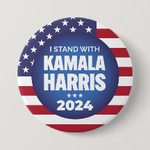 Ich stehe mit Kamala Harris 2024