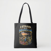 Ich stehe mit Minnesota