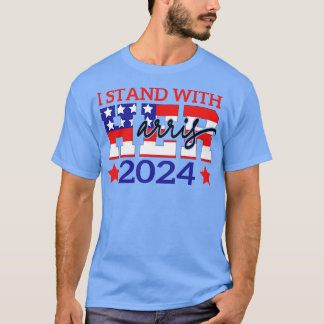 Ich stehe mit T-Shirt