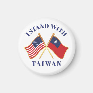 Ich stehe mit Taiwan Magnet