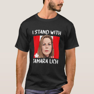 Ich stehe mit Tamara Lich Canada Freedom Convoy 20 T-Shirt