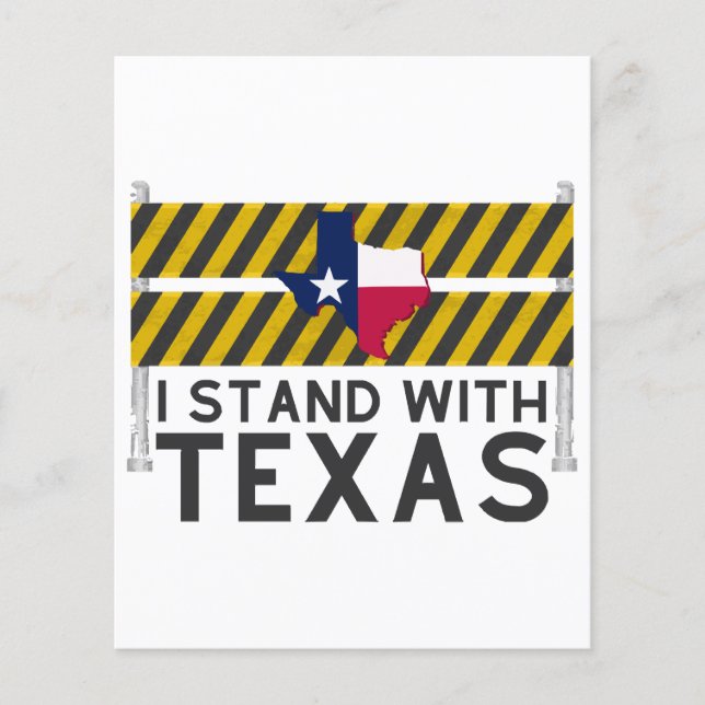 Ich stehe mit Texas (Vorderseite)