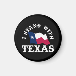 Ich stehe mit Texas Magnet