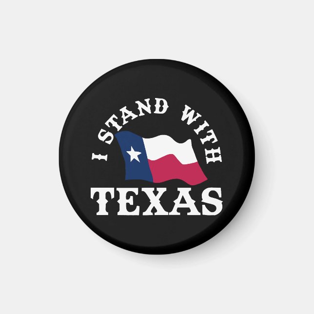 Ich stehe mit Texas Magnet (Vorne)