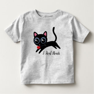 Ich stehe Niedliche Kitty Cat Geschenk Kleinkind T-shirt