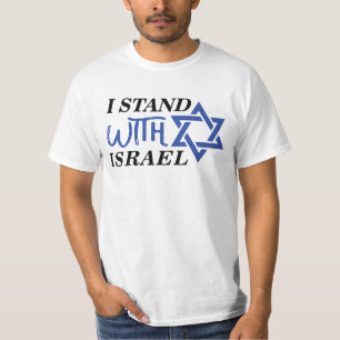 Ich stehe zu Israel Stolz T-Shirt