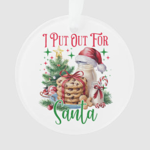 Ich stelle für den Weihnachtsmann aus Ornament