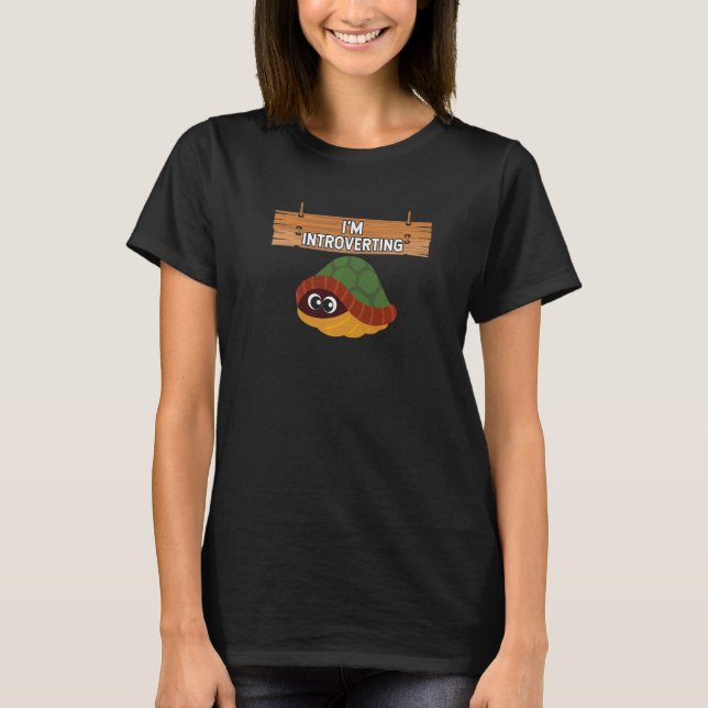 Ich stelle Schildkrötenschlafen vor T-Shirt (Vorderseite)