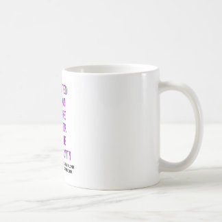 Ich steppte meine Weise! Kaffeetasse