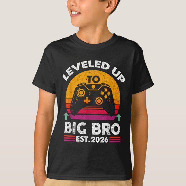 Ich stieg auf den Big Brother 2026 Funny Big Bro A T-Shirt (Vorderseite)