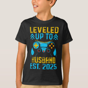 Ich stieg bis zum Ehemann Est 2025, nur verheirate T-Shirt