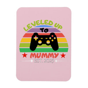 Ich stieg zu Mama Funny Gamer Est auf. 2025 Frauen Magnet