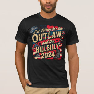 Ich stimme für das Gesetz und den Hillbilly 2024 T-Shirt