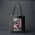 Ich stimme für das Gesetz und die Hillbilly 2024 U Tasche<br><div class="desc">Ich stimme für das Gesetz und die Hillbilly-Fahne 2024</div>