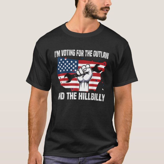 Ich stimme für das Gesetz und die Hillbilly T-Shirt (Vorderseite)
