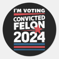 Ich stimme für den verurteilten Felon Pro Trump 20