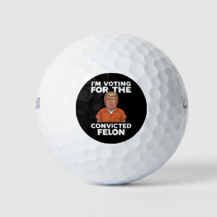 Ich stimme für den verurteilten Kriminellen Pro Tr Golfball