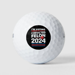 Ich stimme für den verurteilten Verbrecher Pro Tru Golfball