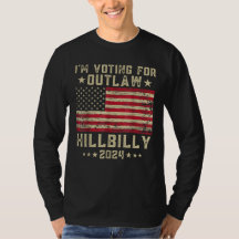 Ich stimme für die "Outlaw Hillbilly 2024"-Fahne