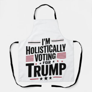 Ich stimme heimlich für Trump-Wahl Kamala Schürze