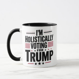 Ich stimme heimlich für Trump-Wahl Kamala Tasse