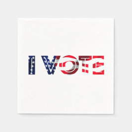 Ich stimme serviette