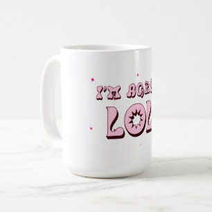 ICH STIMME ÜBEREIN LOL Funny Meme Retro Kaffeetasse
