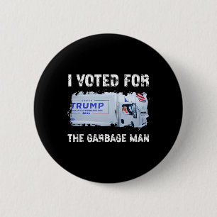 Ich stimmte für den großartigen Mann Trump großart Button
