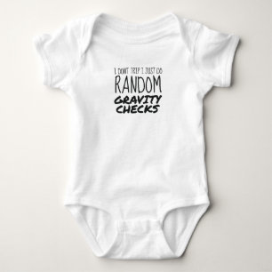 Ich stolpere nicht, ich mache nur zufällige Schwer Baby Strampler