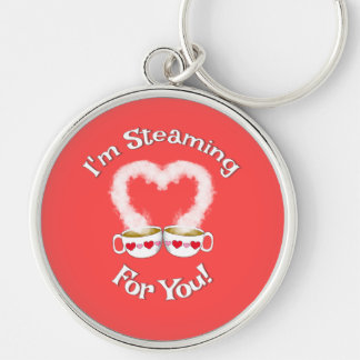 Ich streame für Sie Valentinin's Teacup(s)Schlüsse Schlüsselanhänger