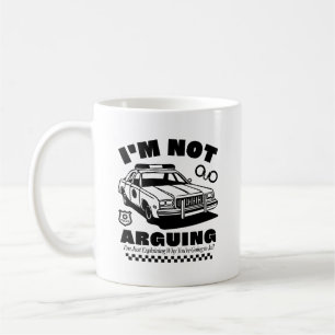 Ich streite nicht kaffeetasse