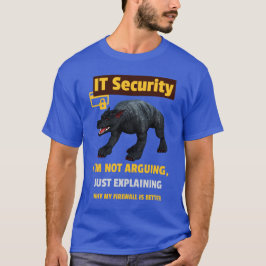 Ich streite nicht, nur erklären lustige IT T-Shirt