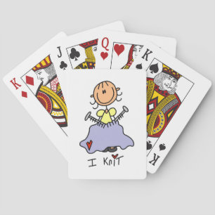 Ich stricke spielkarten