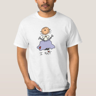 Ich stricke T-Shirt