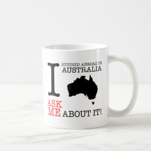 Ich studiere im Ausland in Australien-Tasse! Kaffeetasse