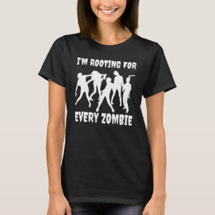Ich stürme für jedes Zombie Halloween-Kostüm T-Shirt