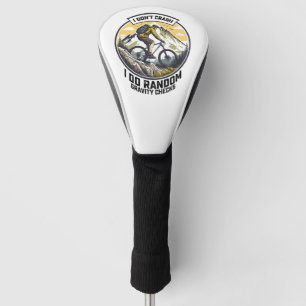 Ich stürze nicht, ich mache zufällige Schwerkraft- Golf Headcover