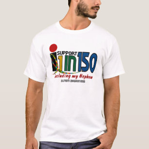 Ich stütze 1 in 150 u. mein Neffe T-Shirt