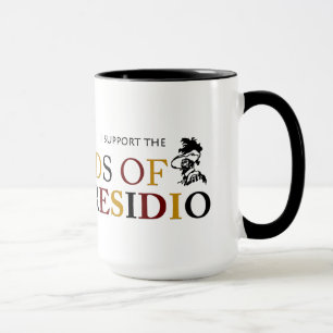 Ich stütze die Freunde von Tubac Presidio Tasse