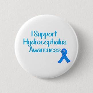 Ich stütze Hydrocephalus-Bewusstsein Button