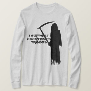 Ich stütze jeder Truppen T-Shirt