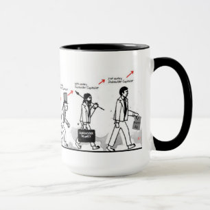 Ich stütze Kapitalismus Tasse