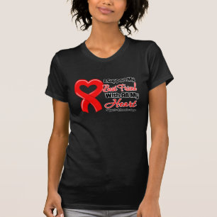 Ich stütze meinen besten Freund von ganzem Herzen T-Shirt