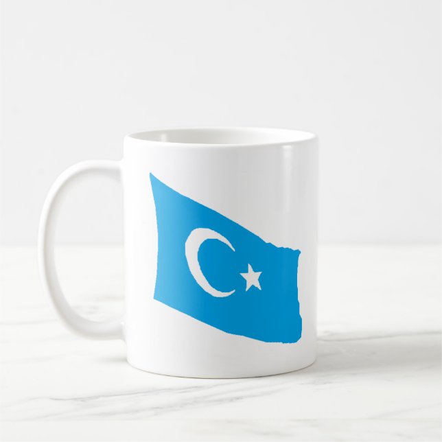 Ich stütze OstTurkestan Tasse (Links)