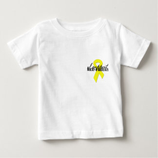 Ich stütze rote Freitag (6-24mo) Baby T-shirt